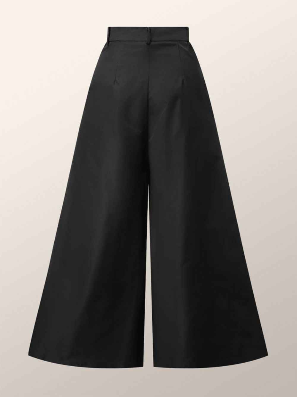 Dames Broek Met Wijde Pijpen Wijde Pijpen Rechte Broek Met Hoge Taille