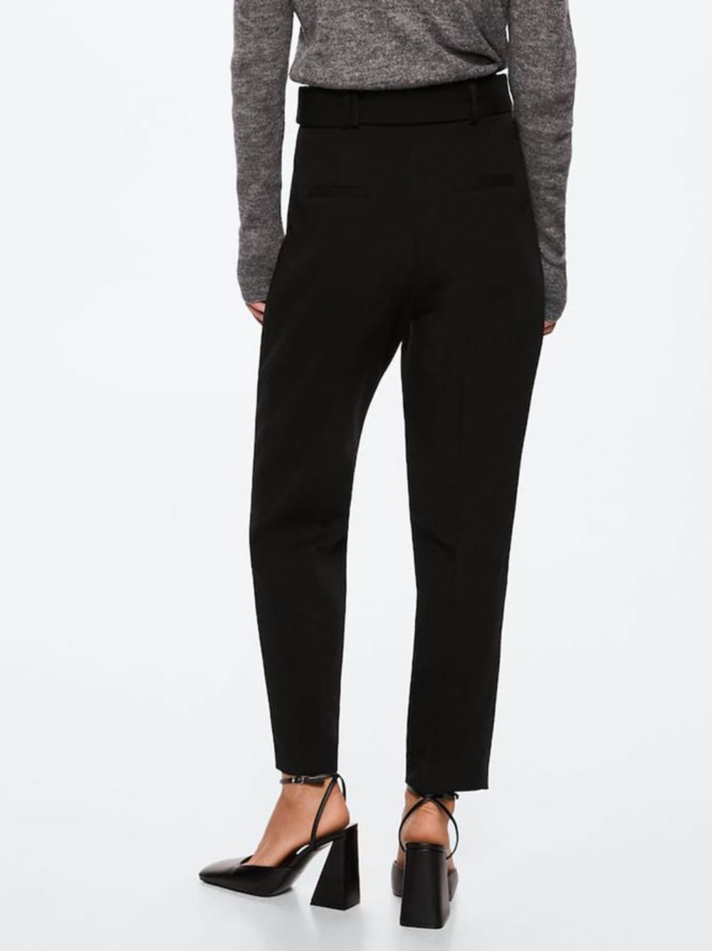 Effen Regular Fit Modieuze Broek