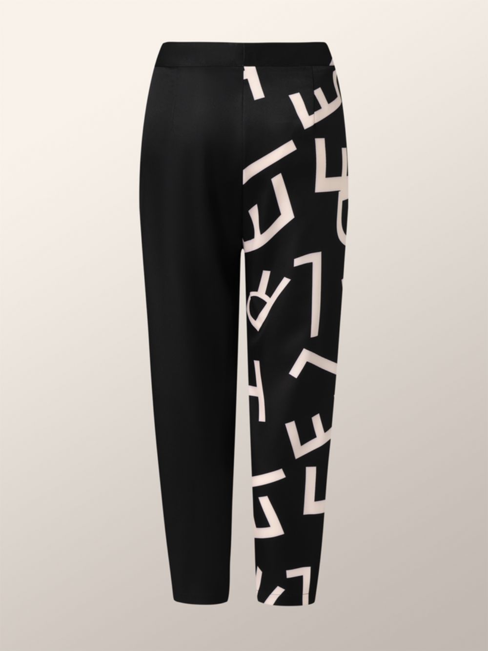 Urban Split Joint Tekst Letters Mode Broek