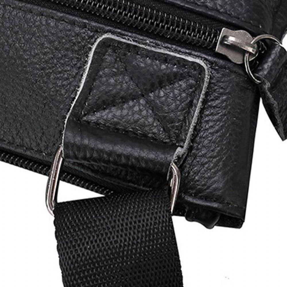 Mannen Echt Leer Grote Capaciteit Waterdichte Slijtvaste Crossbody Tas