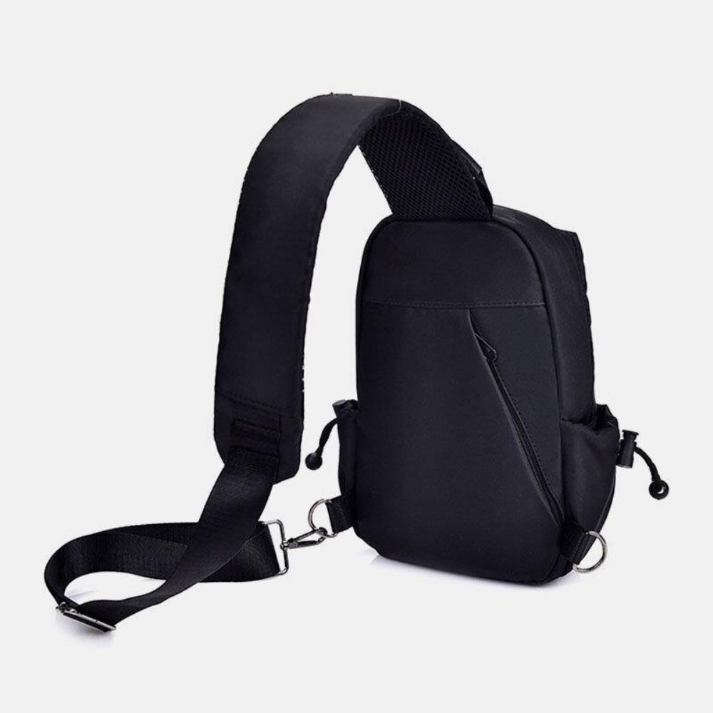 Heren Oxford Doek Casual Mode Waterdichte Outdoor Opslag Borsttas Crossbody Tas