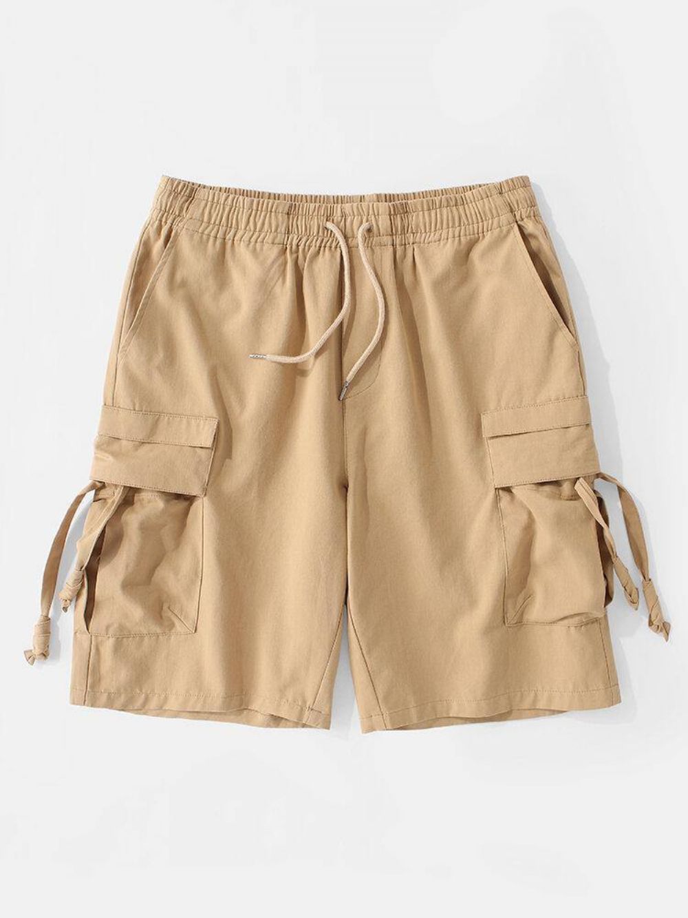 Casual Heren Cargoshorts Van 100% Katoen Met Zakken