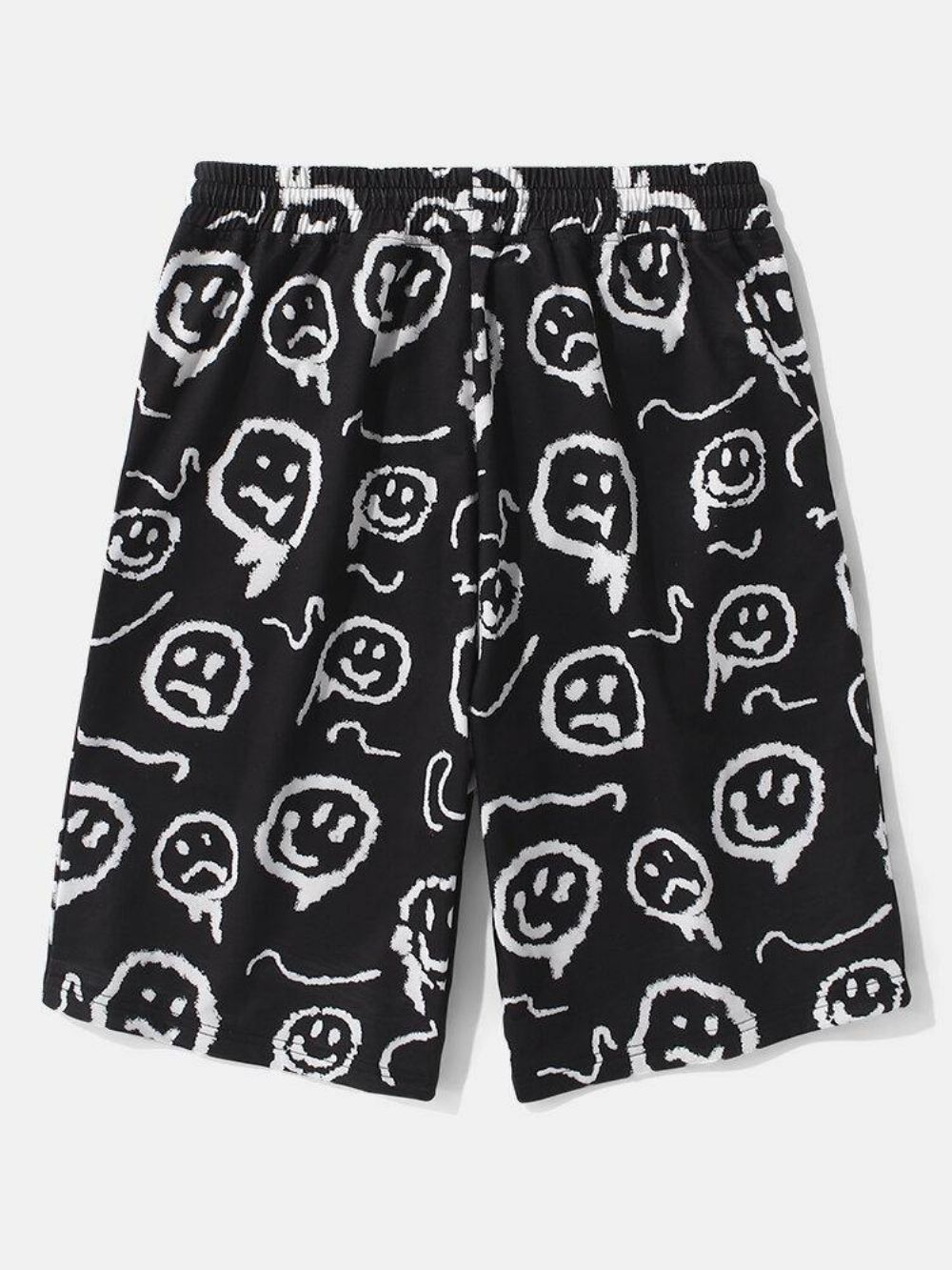 Grappige Cartoon Elastische Taille Casual Shorts