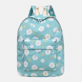 Dames Nylon Daisy Casual Campus Rugzak Schooltas