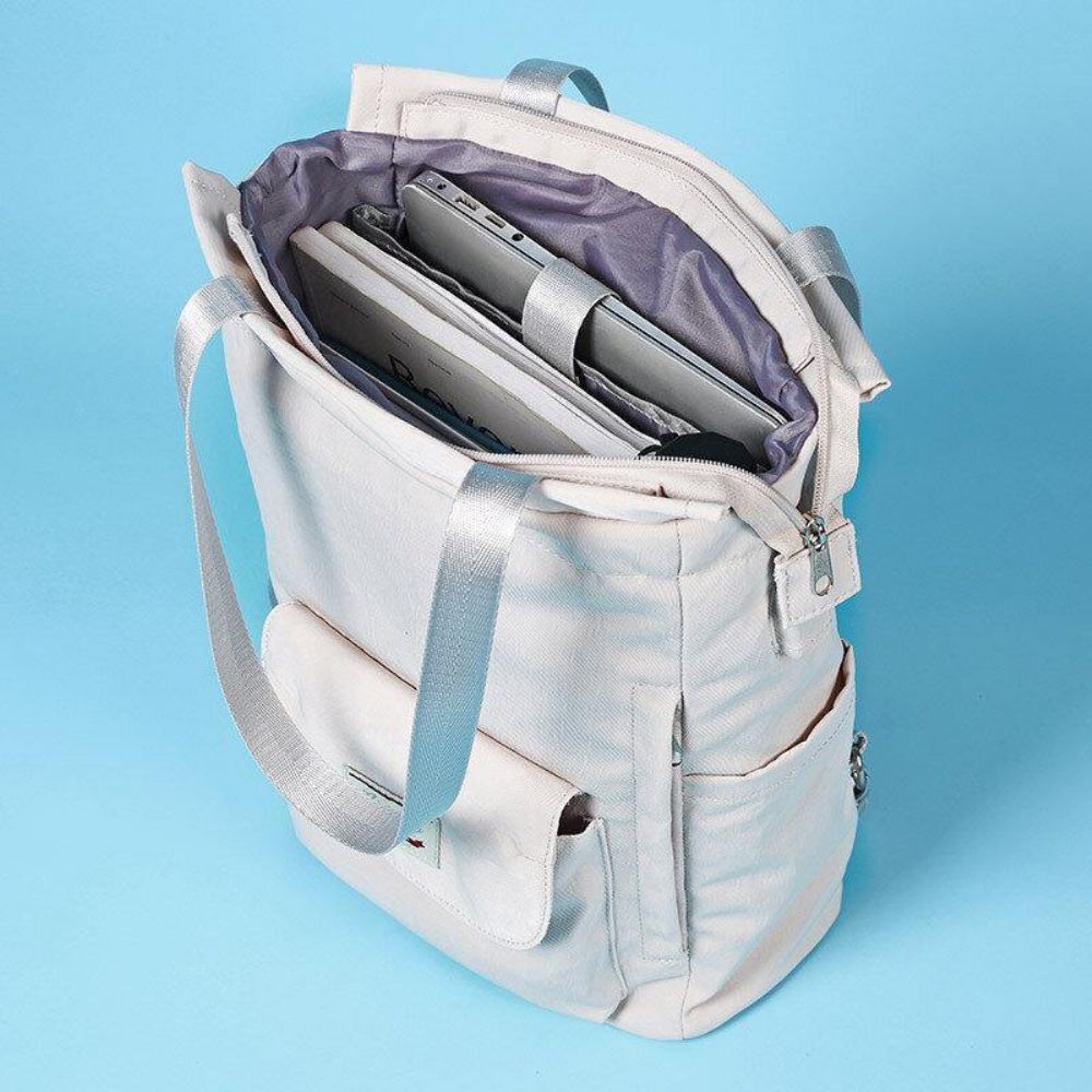 Dames Waterdichte Multi-Carry Student Schooltas Laptoptas Rugzak