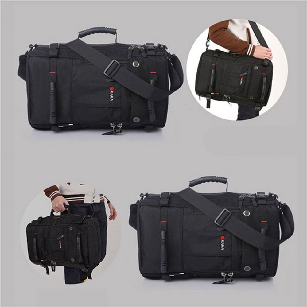 Mannen Multi-Carry Grote Capaciteit Reizen Outdoor Multifunctionele 15.6 Inch Laptoptas Reistas Rugzak