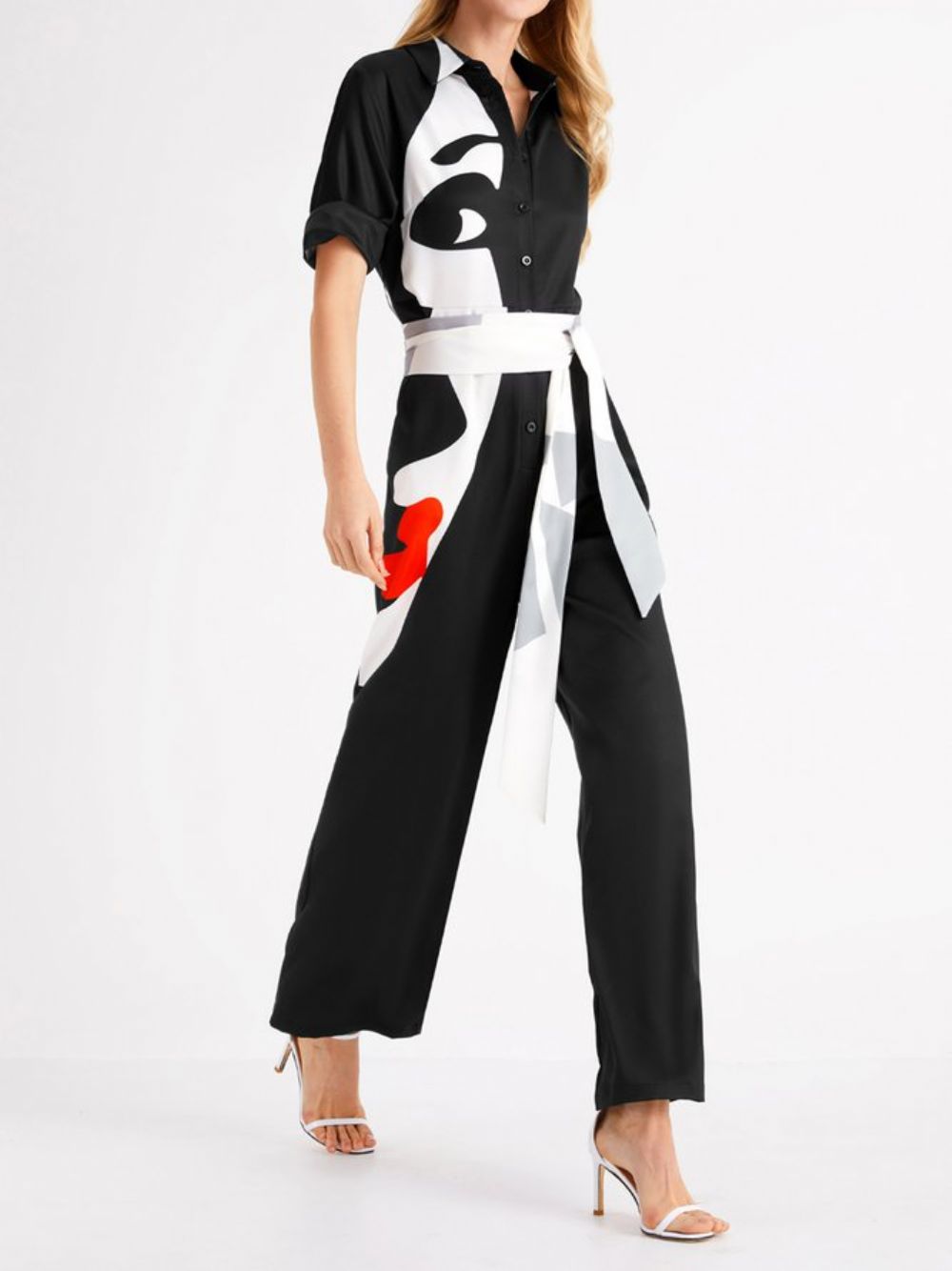 Statement Jumpsuit Met Normale Pasvorm